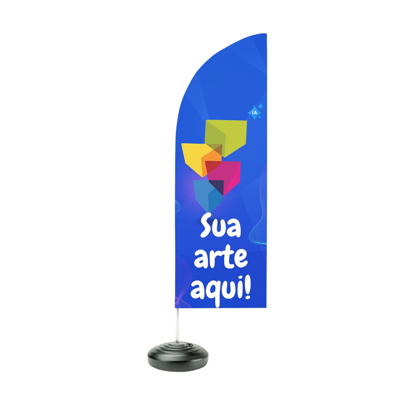 Wind Banner Kit Completo