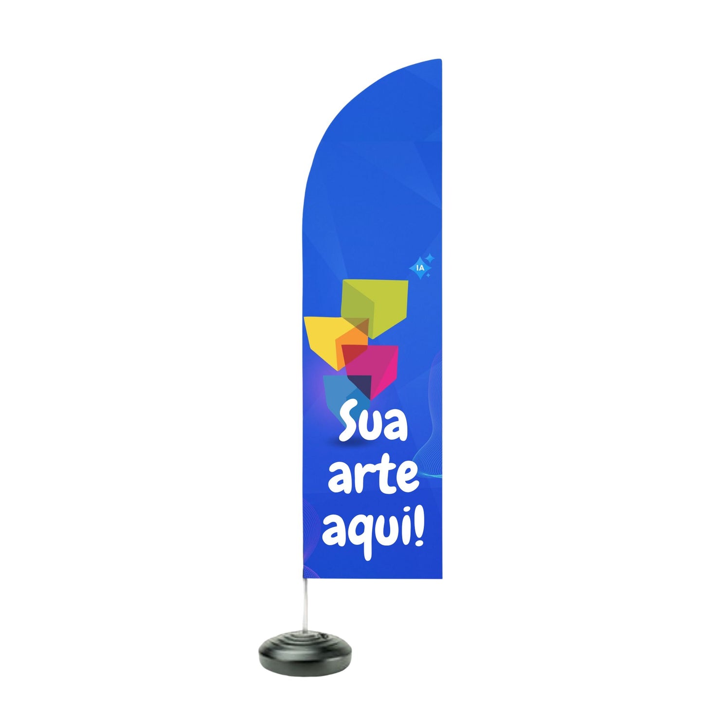 Wind Banner Kit Completo
